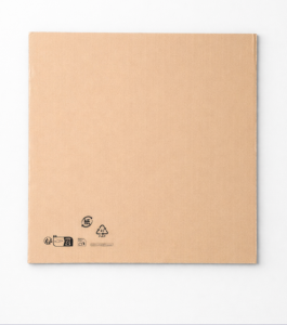 Tapa de cartón corrugado para exportación con certificación